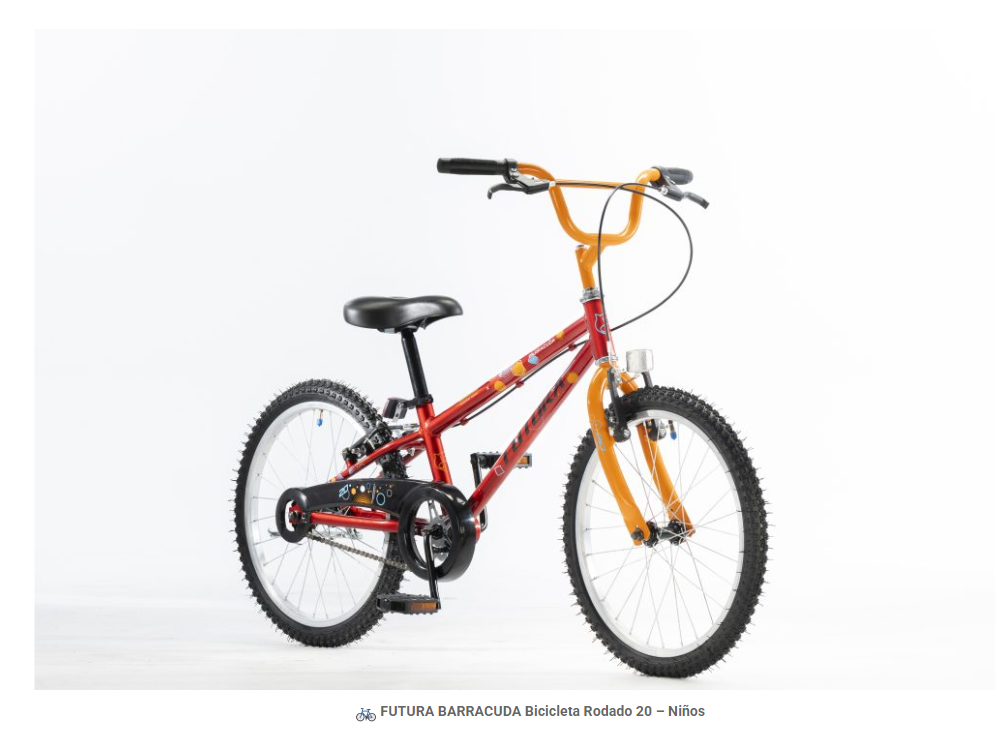 BICICLETA RODADO 20 FUTURA BARRACUDA