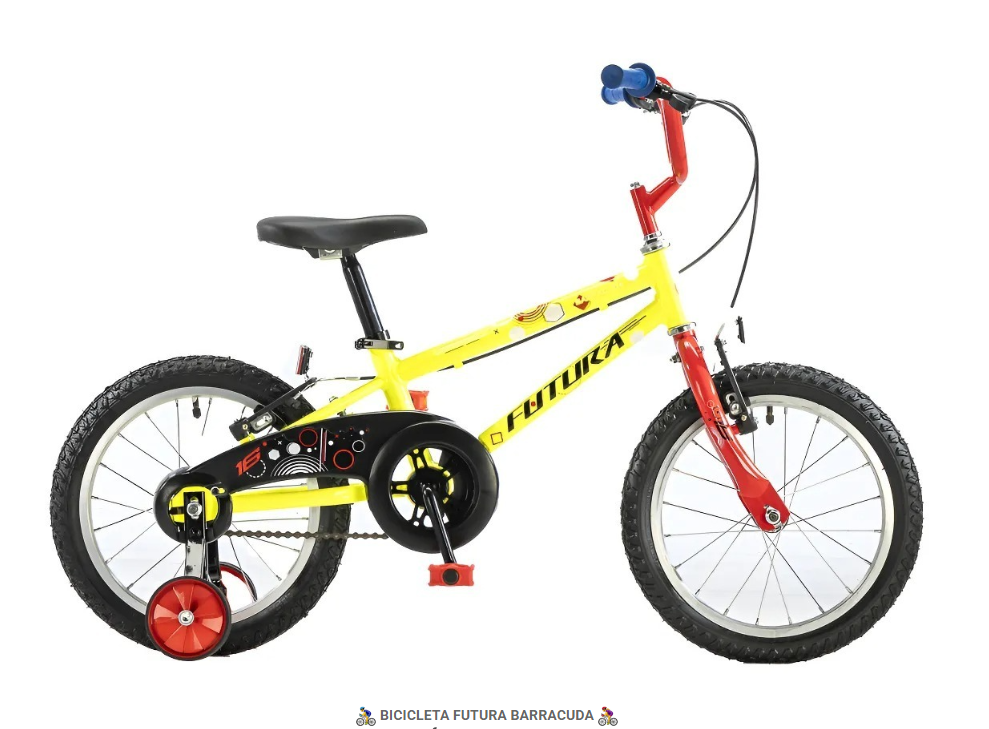 BICICLETA FUTURA BARRACUDA RODADO 16