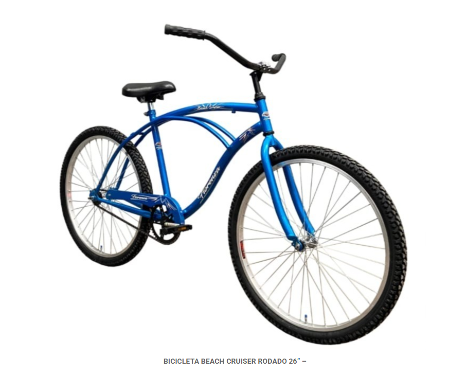 BICICLETA BEACH CRUISER RODADO 26