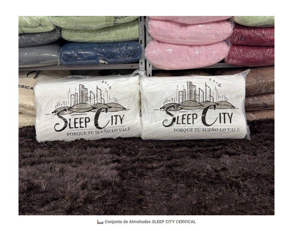 ALMOHADAS SLEEP CITY CERVICAL
