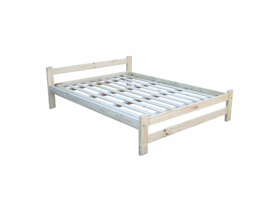 CAMA ECONOMICA PINO 140 CM