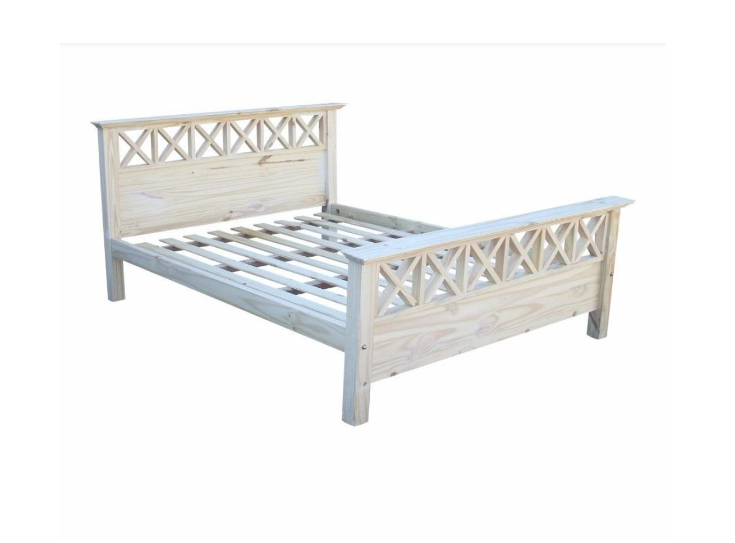 CAMA X PINO 2 PLAZAS Y MEDIA