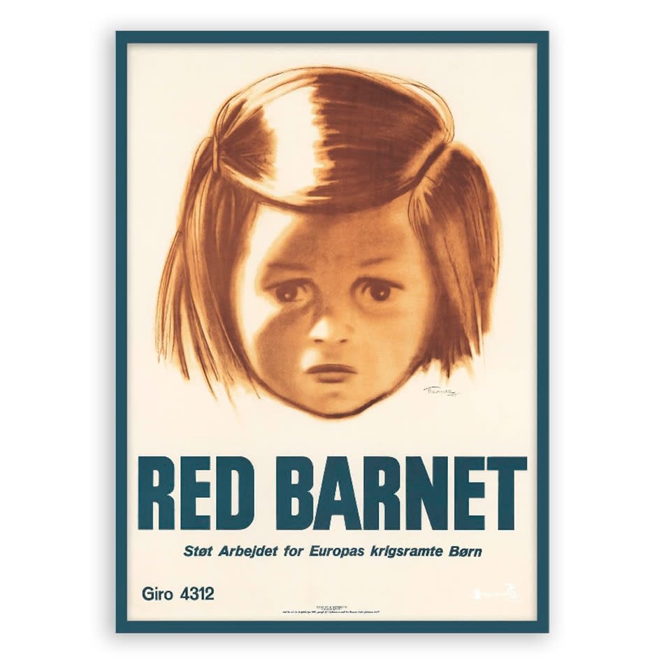 Red Barnet 75 års Jubilæum | Køb plakaten og Støt Red Barnets arbejde
