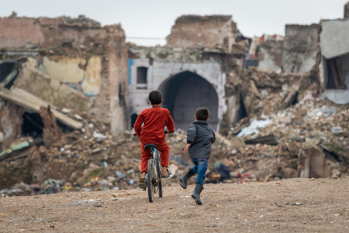 Vi beskytter børn i krig og katastrofer