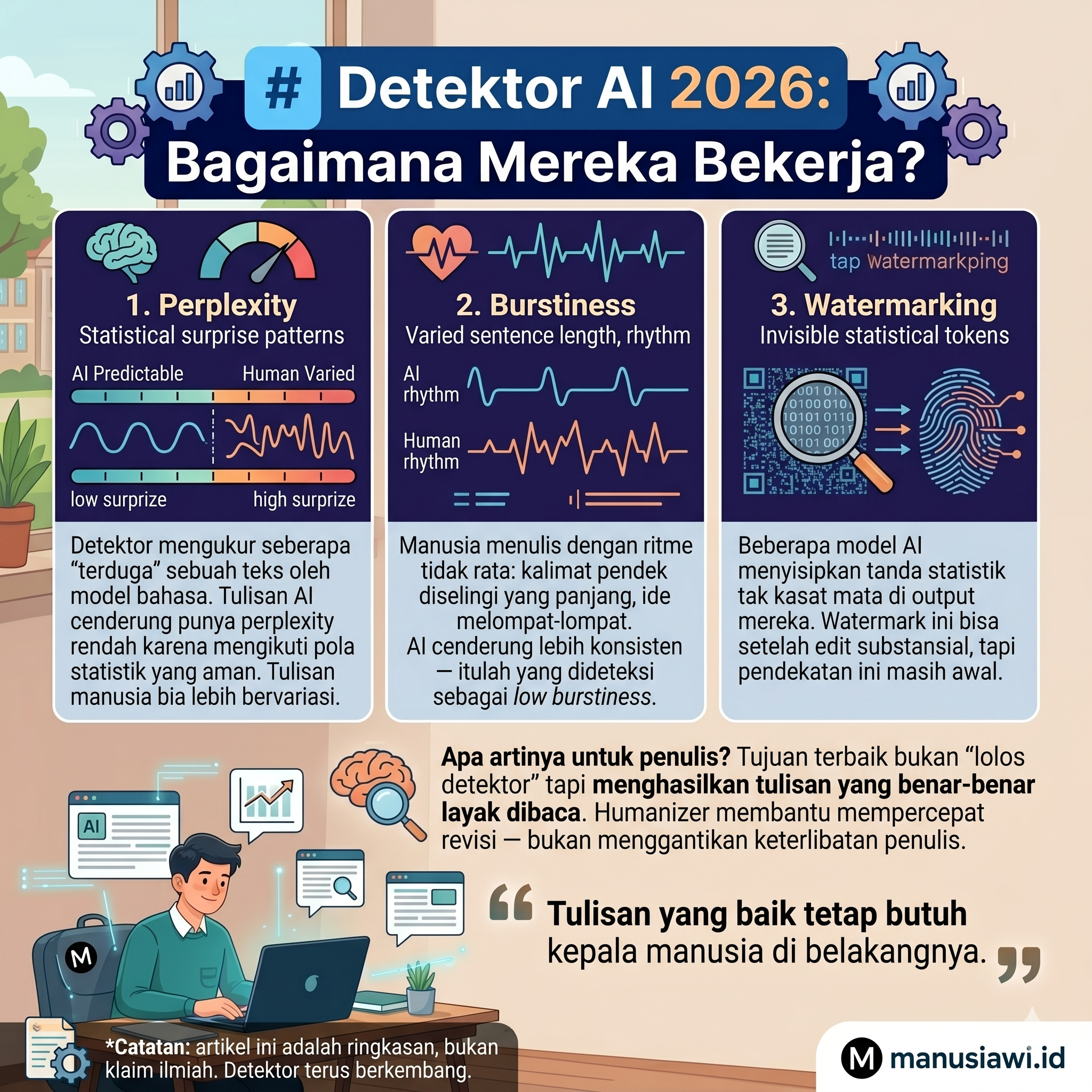 Detektor AI 2026: Bagaimana Mereka Bekerja?