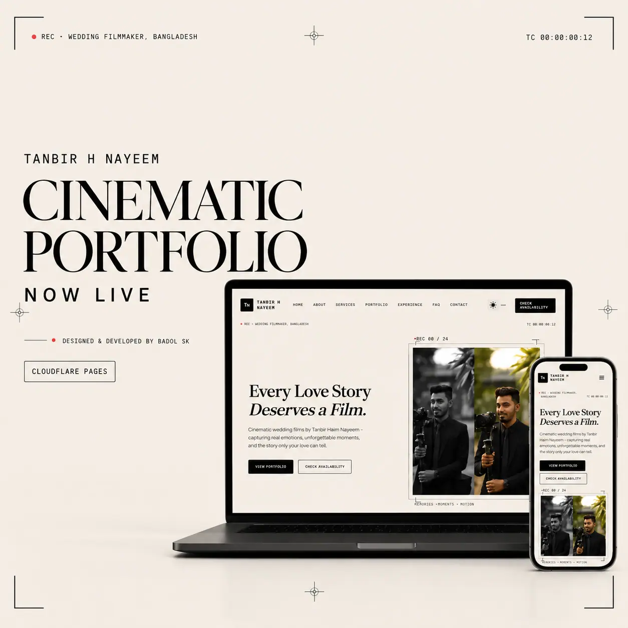 Portfolio website