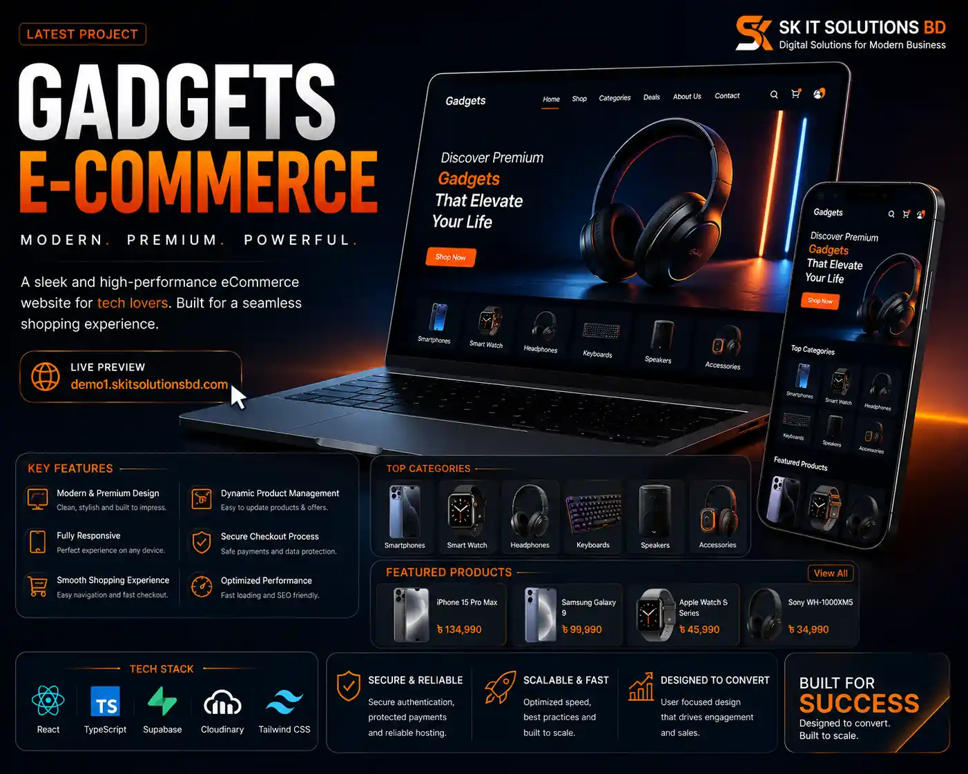 Gadgets Ecommerce site