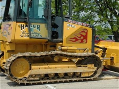 Hager dozer, original photo