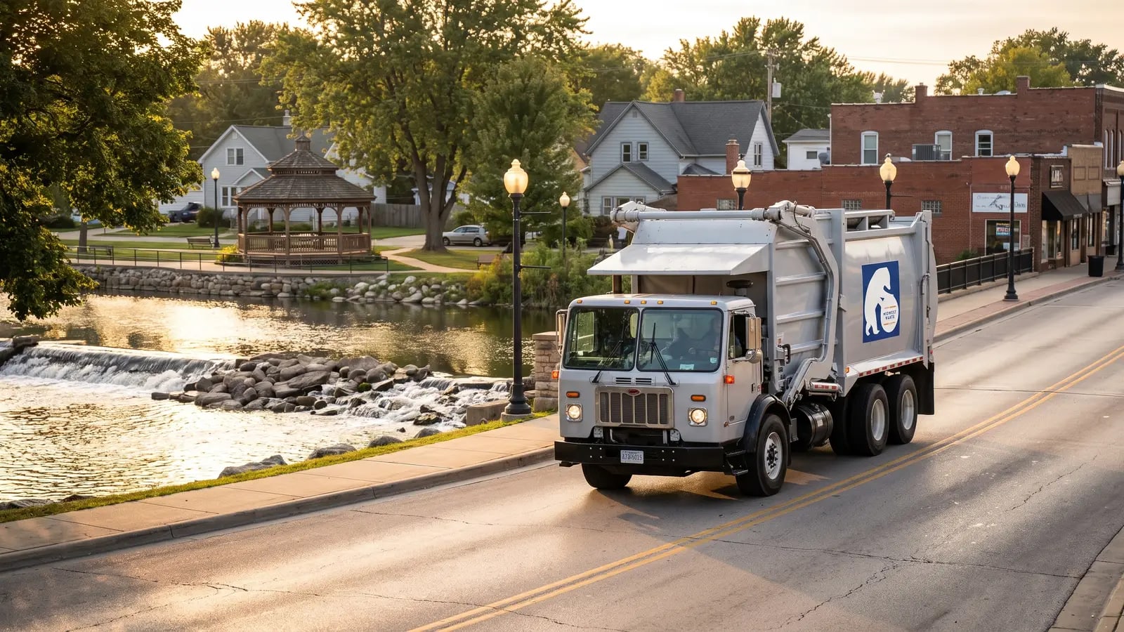 North Aurora, IL — Midwest Waste Consultants roll-off and waste service