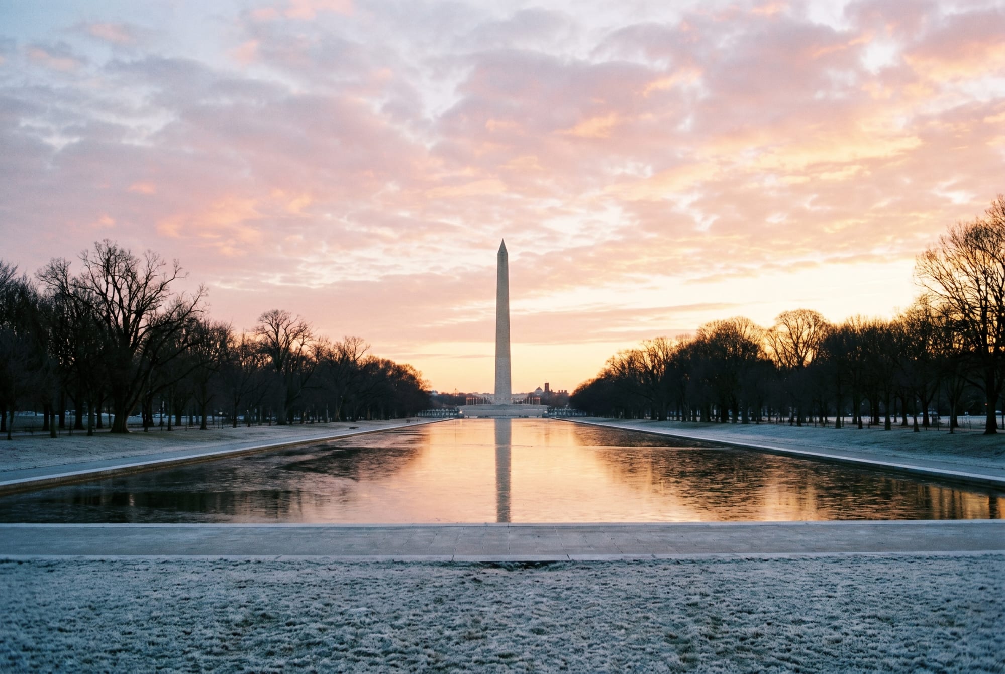 The National Mall at dawn