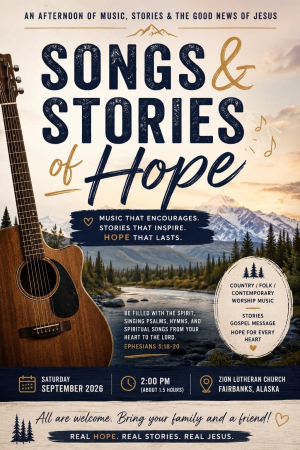 Songs & Stories of Hope poster