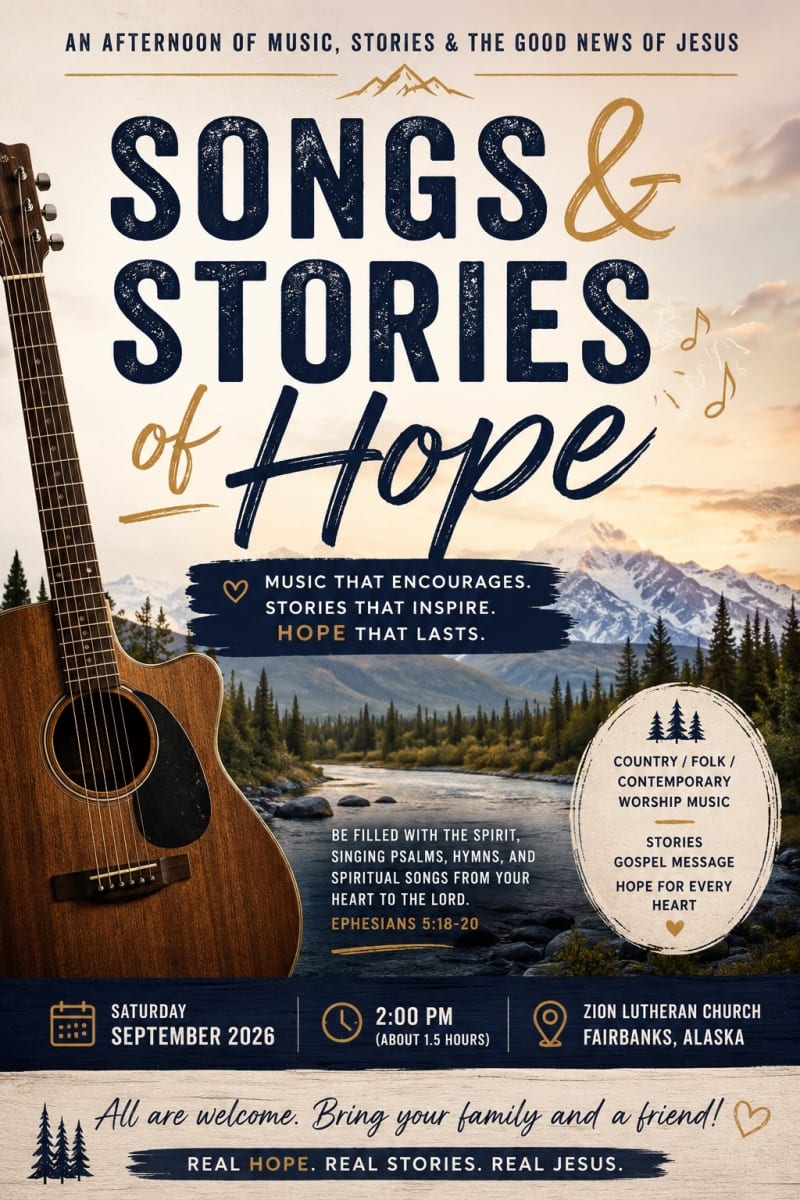 Songs & Stories of Hope poster