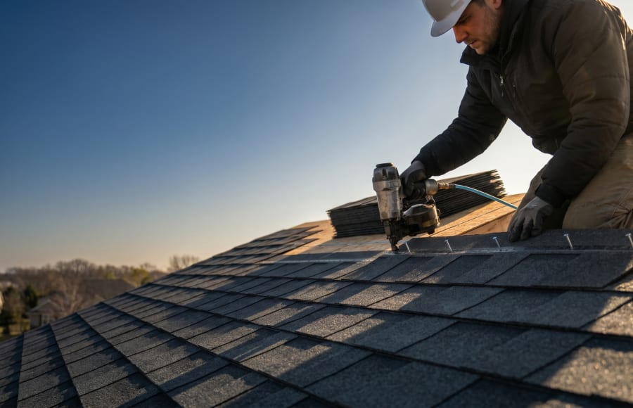 F-Wave REVIA Synthetic Shingle Installation