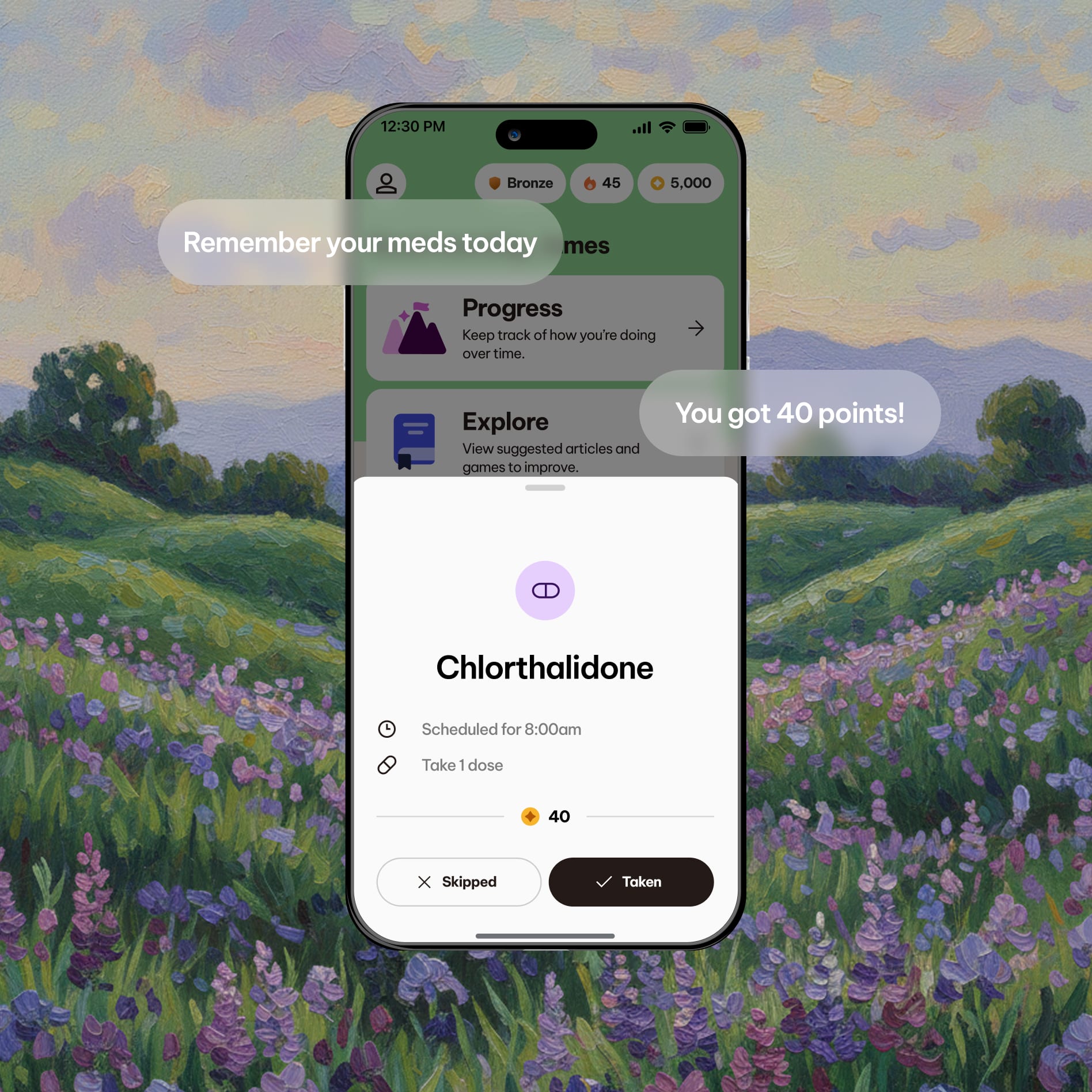 Nuna app — dynamic coaching screen