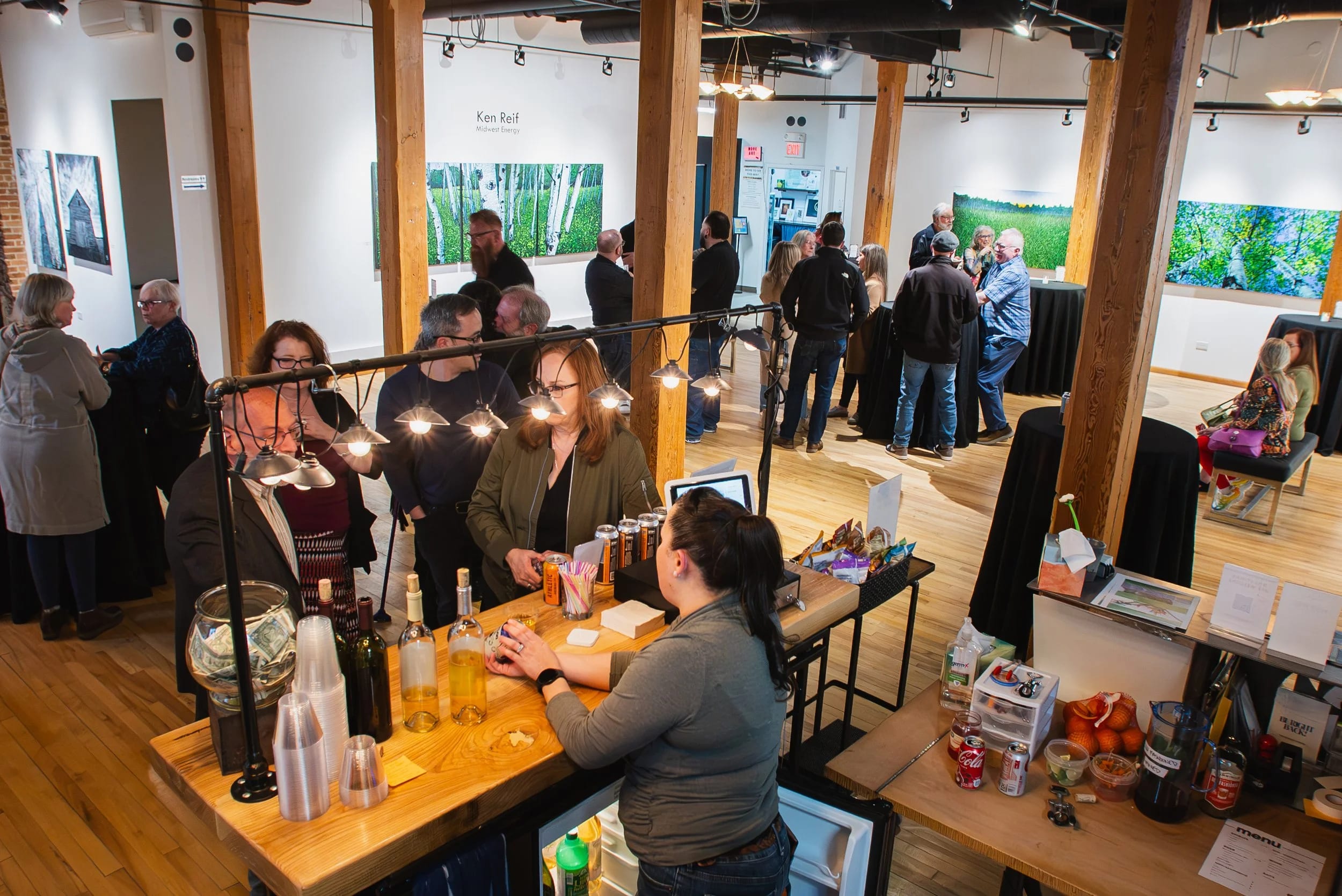 Second Fridays gallery event at Water Street Studios