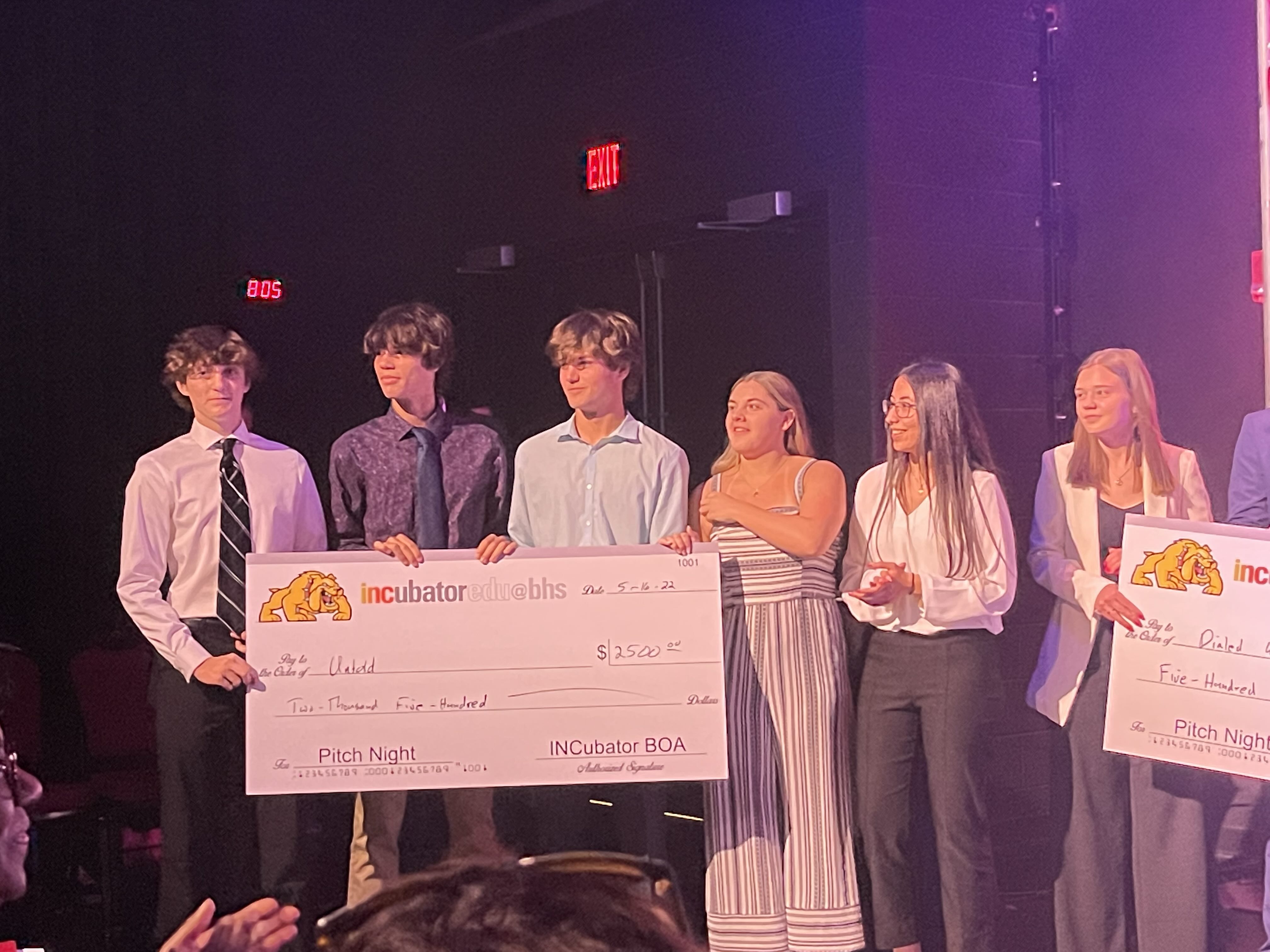 Untold check presentation