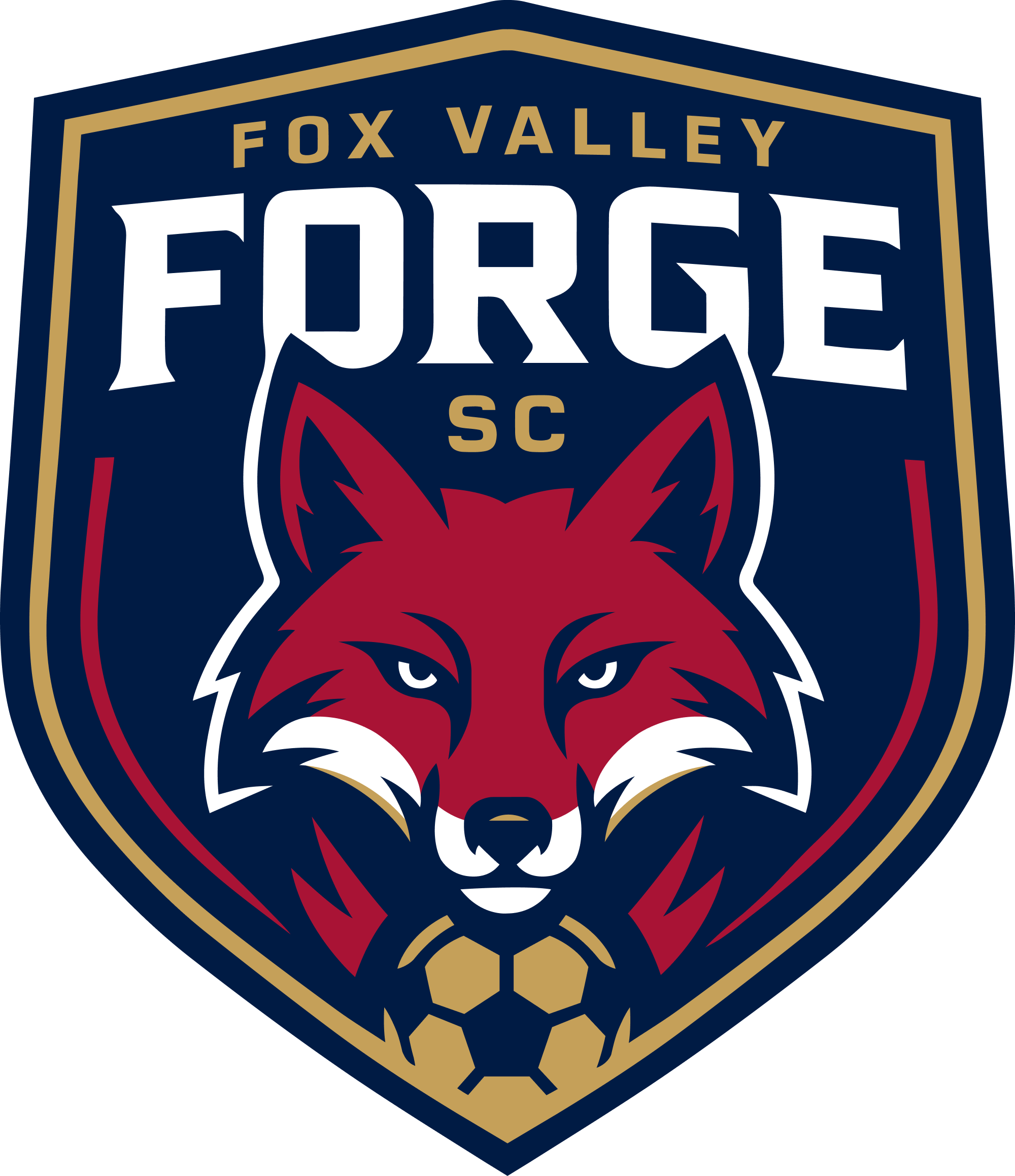 Fox Valley Forge SC — Rec/Kids Logo