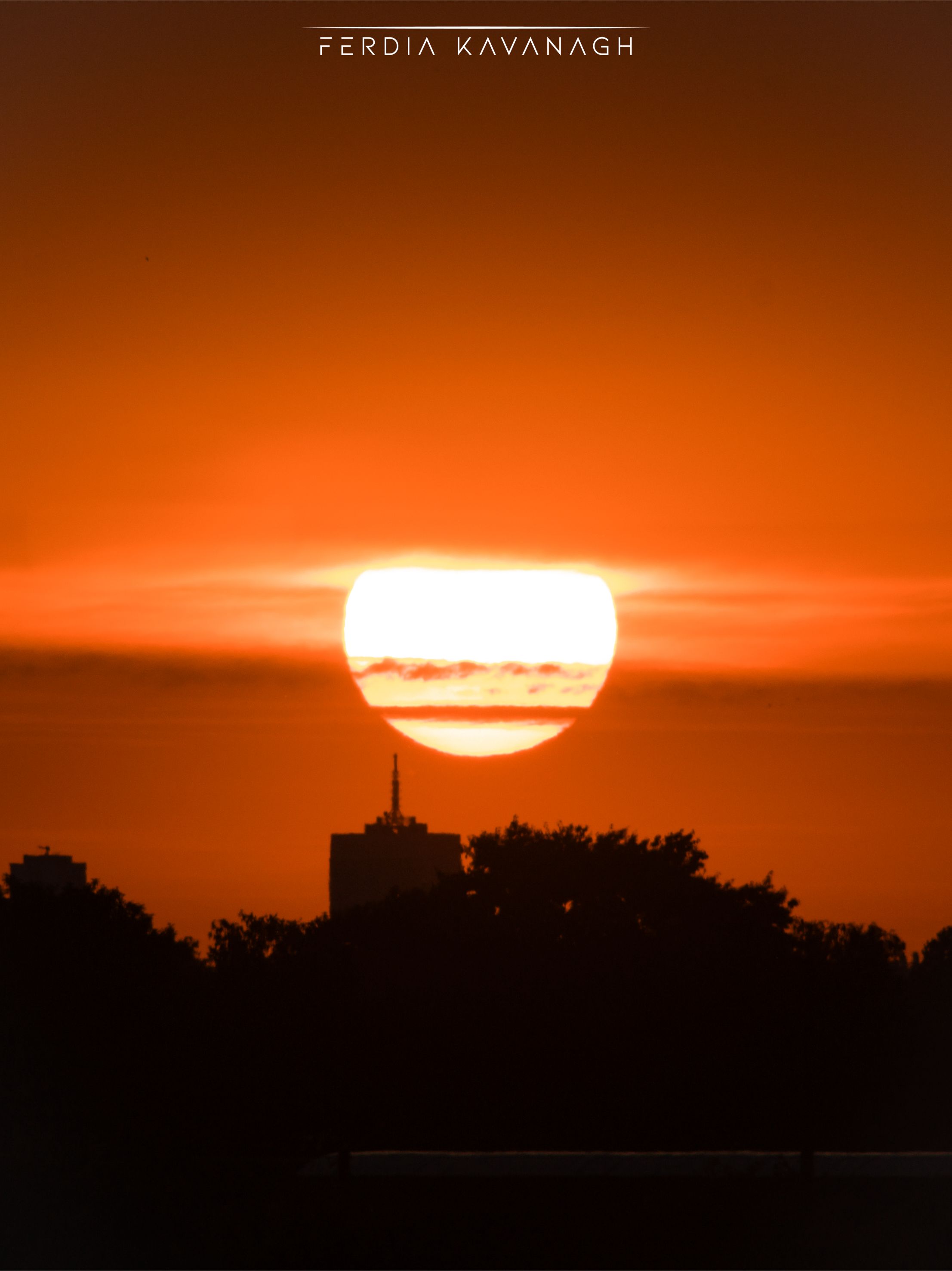 sunset over the horizon — landscape photography by Ferdia Kavanagh