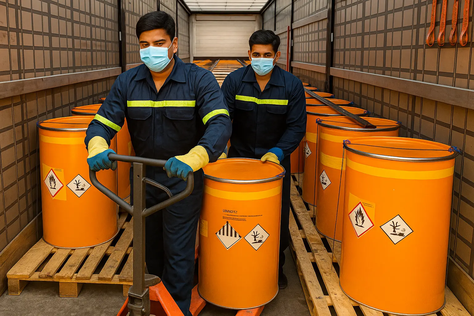 Hazardous cargo handling