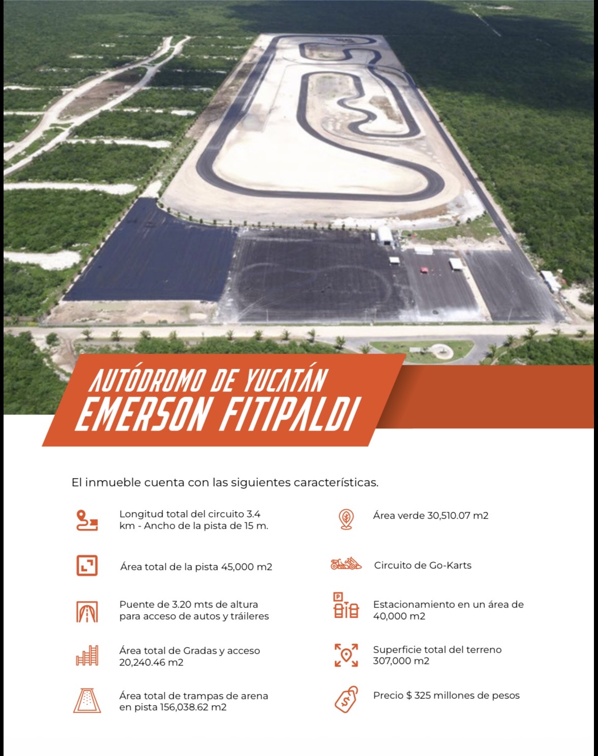 AUTODROMO DE YUCATAN en Paraíso