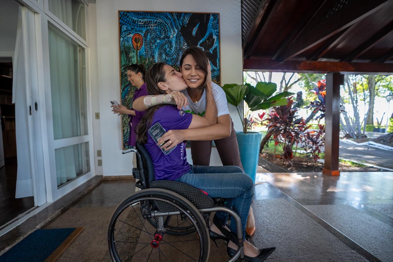 Andréa Pontes em foto de memória