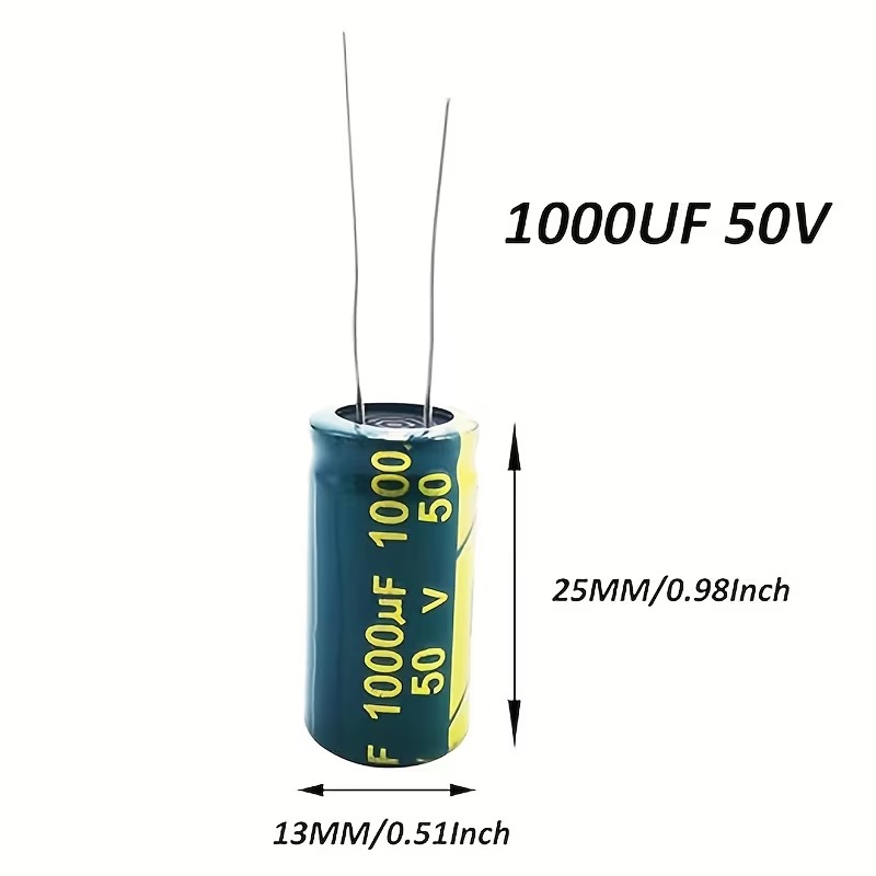 1000uF 50V electrolytic capacitor