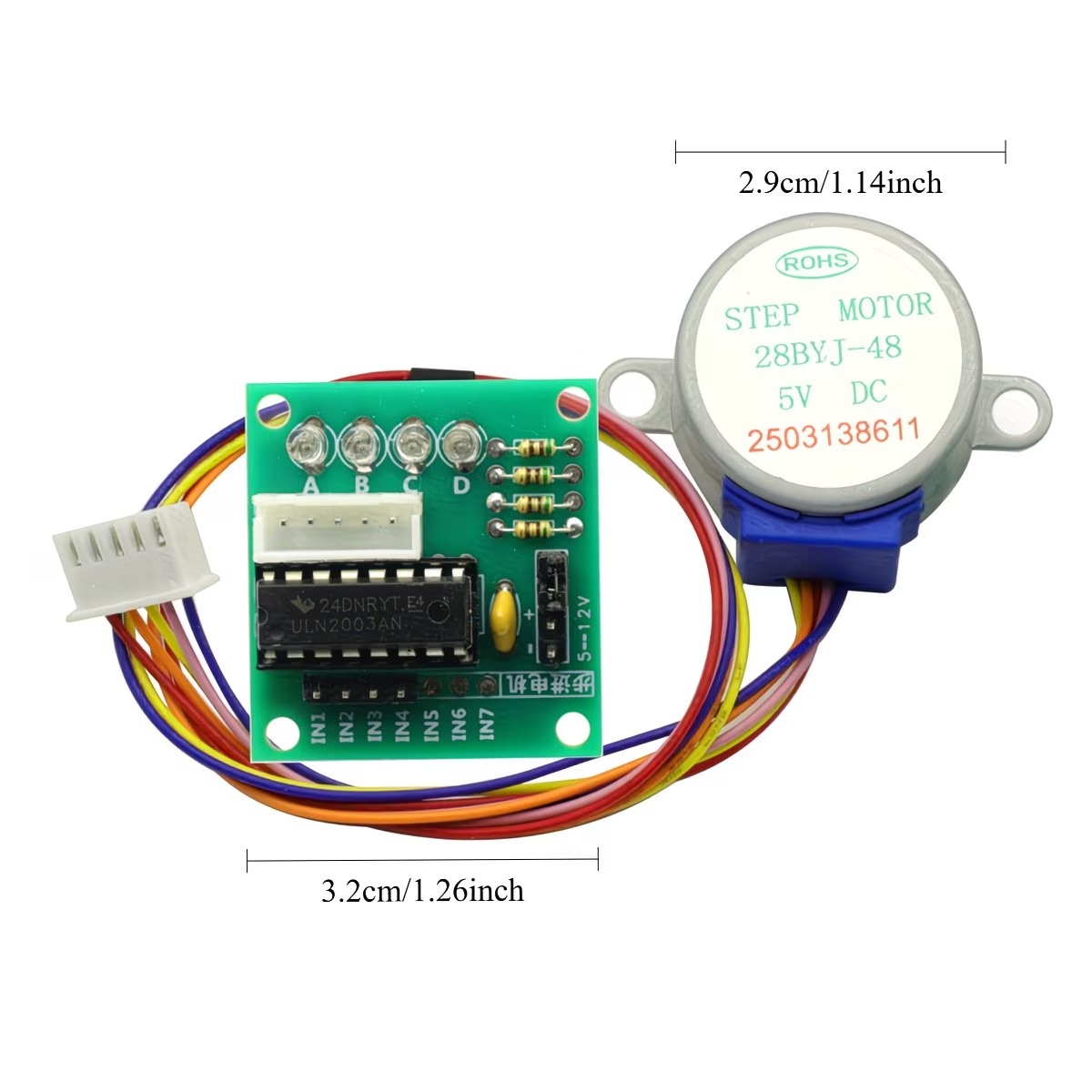 5V Stepper motor 28BYJ-48-5V