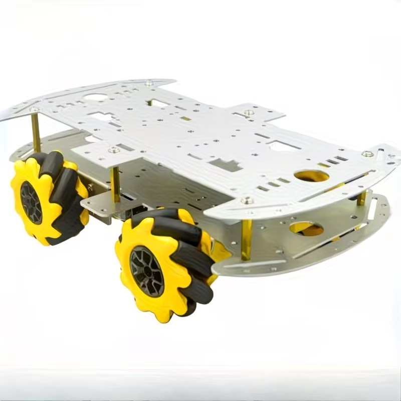4WD Mecanum Wheels Double layer Robot car chassis