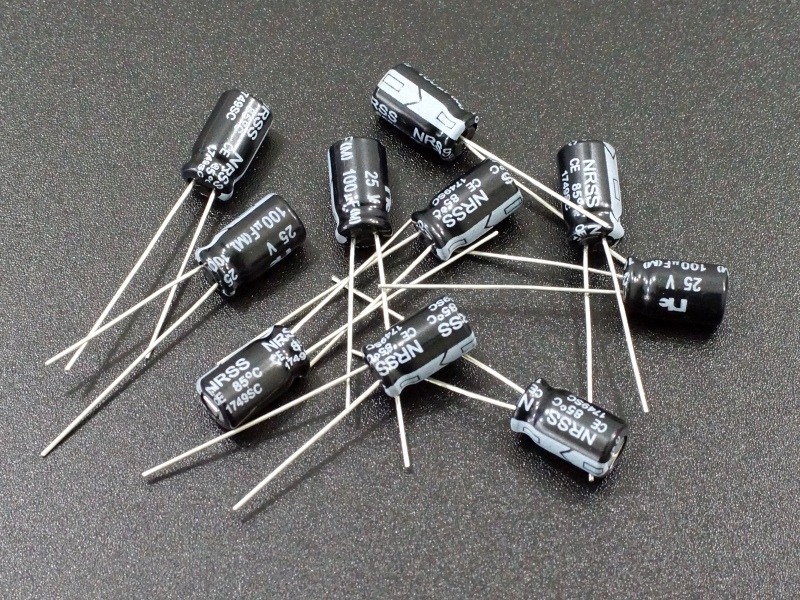 100uf 50v electrolytic capacitor