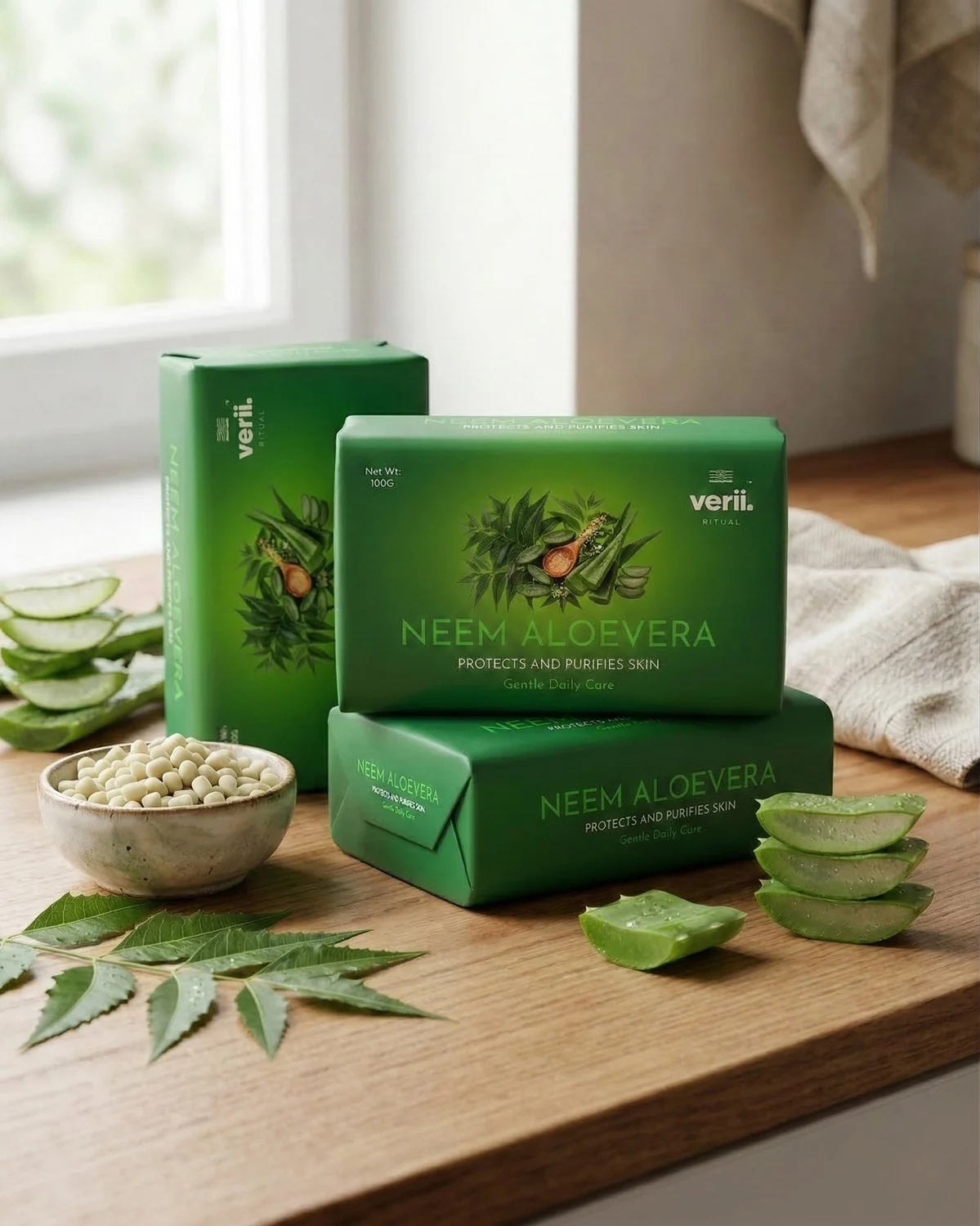 Neem Aloe Vera Soap