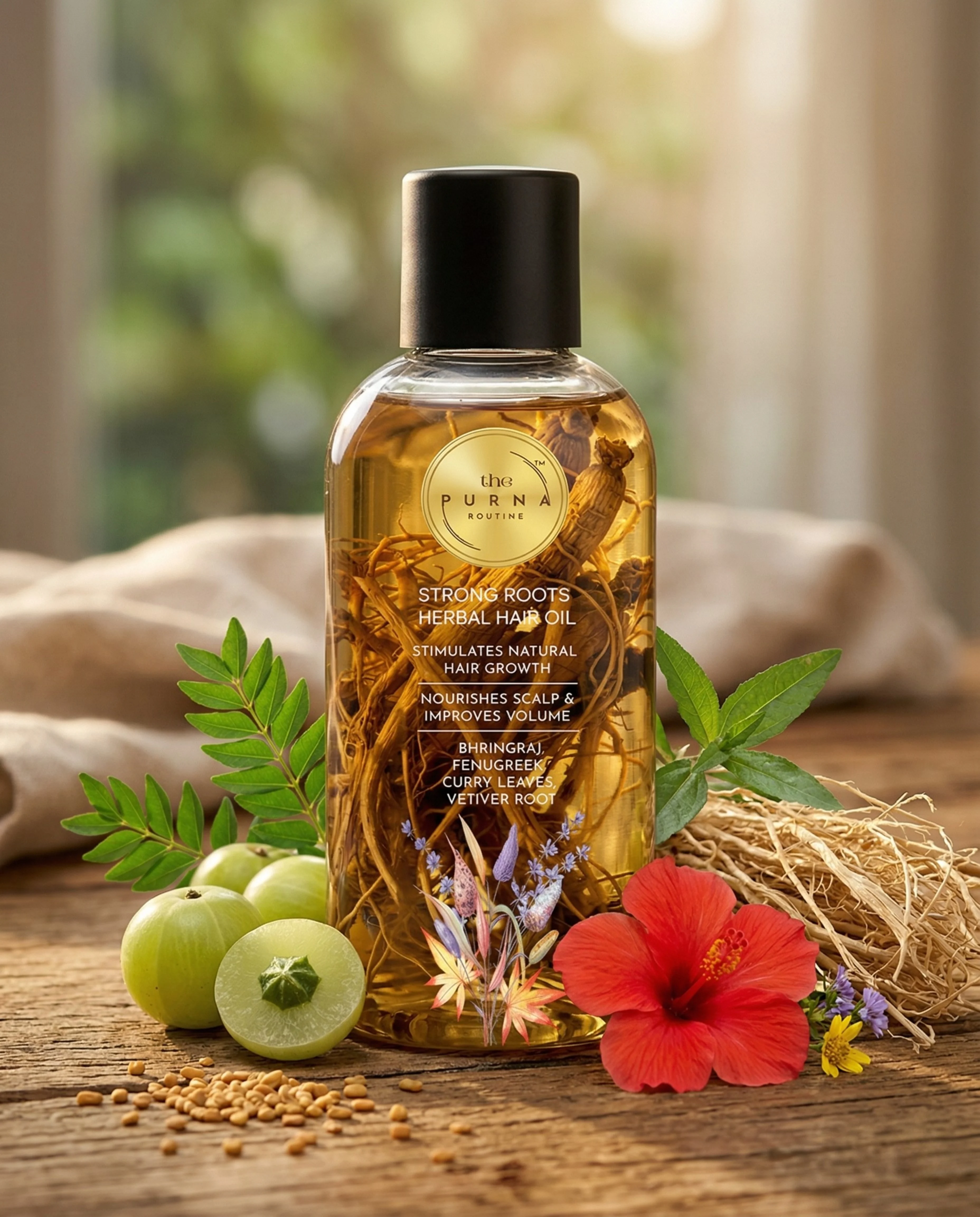 Strong Roots
Herbal Hair Oil