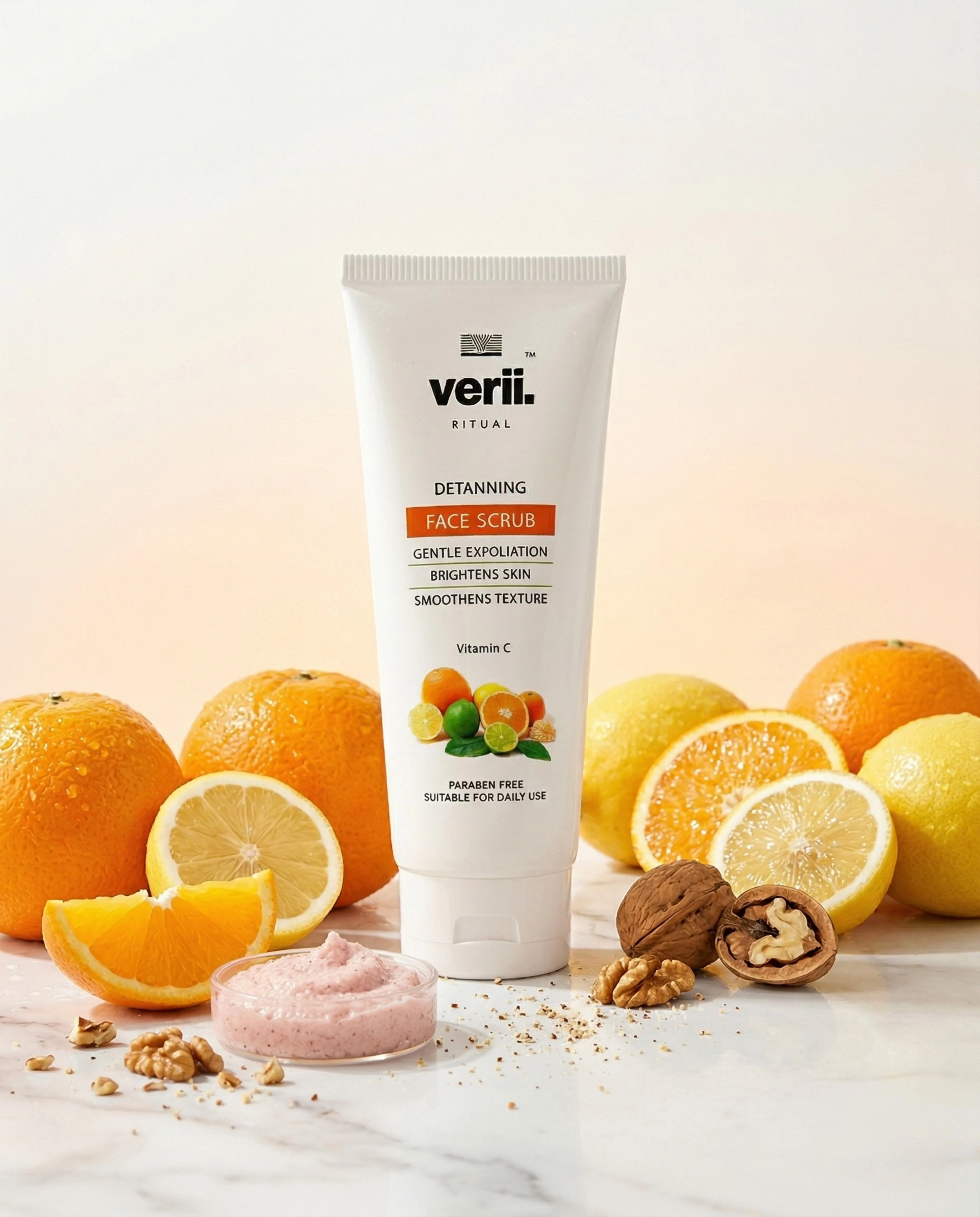 Detanning Face Scrub