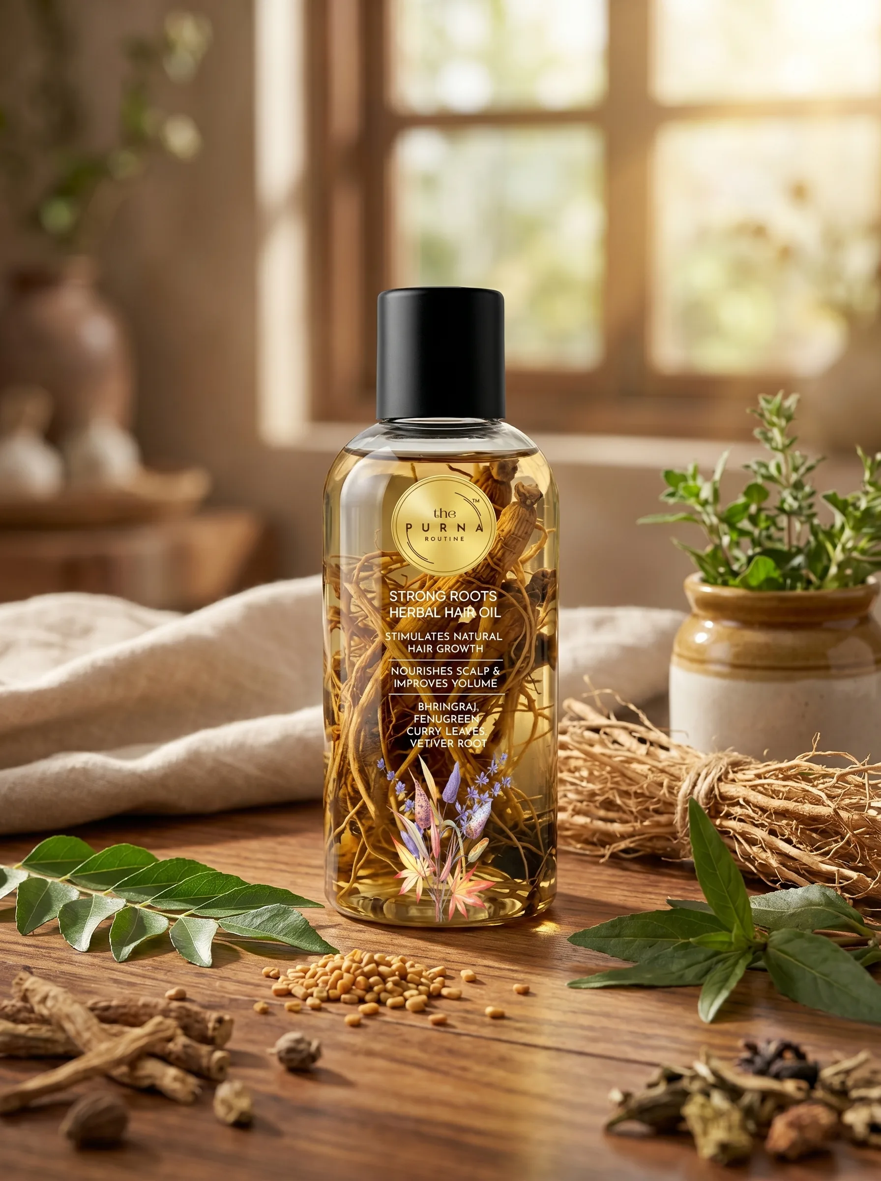 Strong Roots
Herbal Hair Oil
