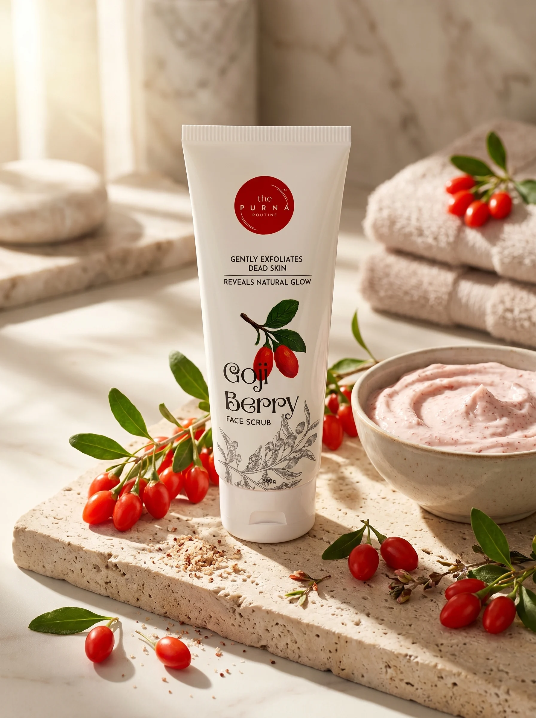 Goji Berry
Face Scrub