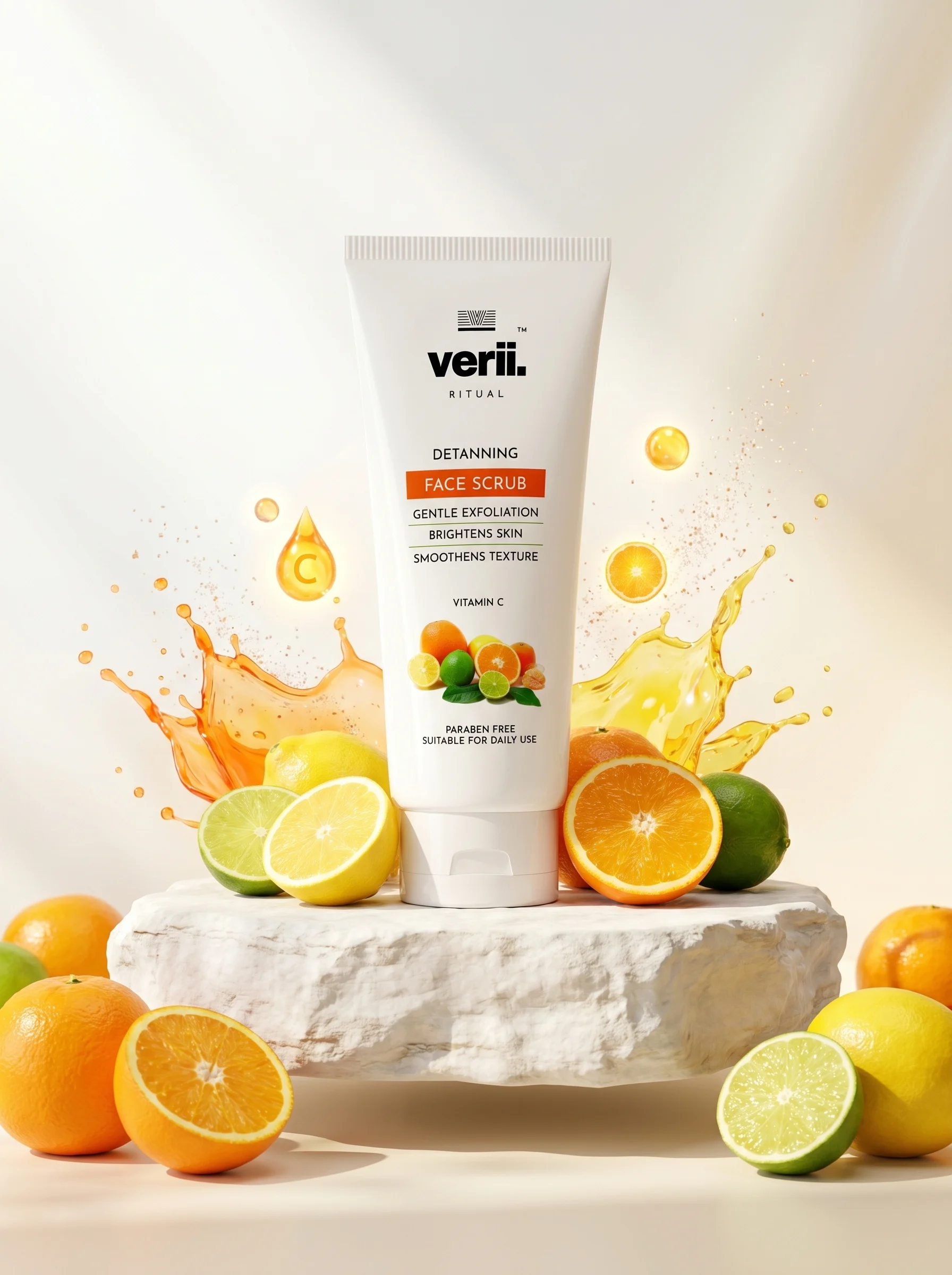 Detanning
Face Scrub