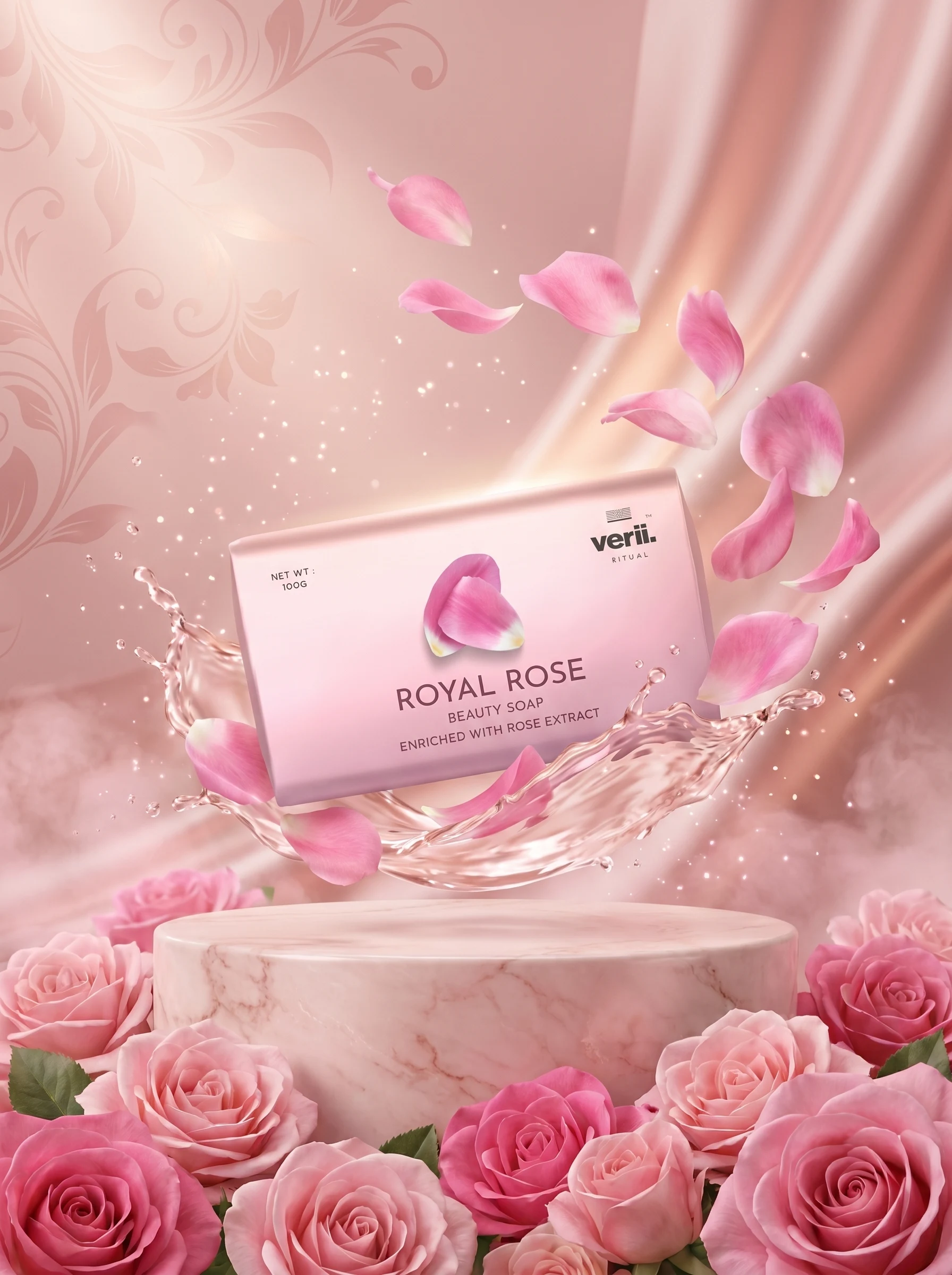 Royal
Rose Soap