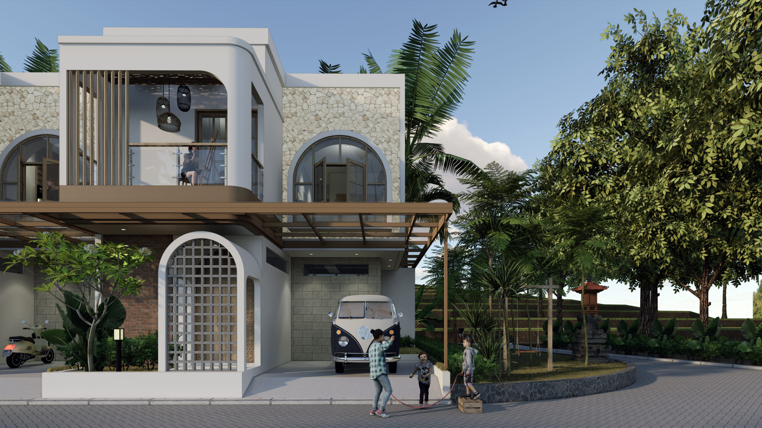 2-Bedroom Villa in Pererenan