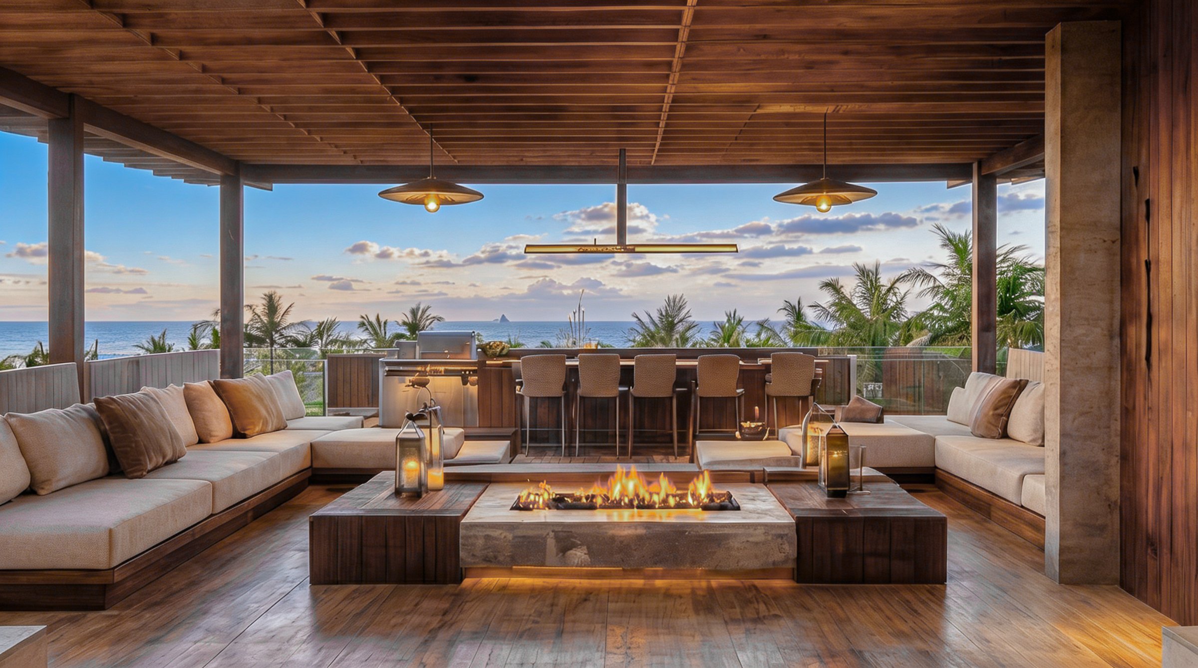 3-Bedroom Ocean View Villa with Rooftop Infinity Pool - 5