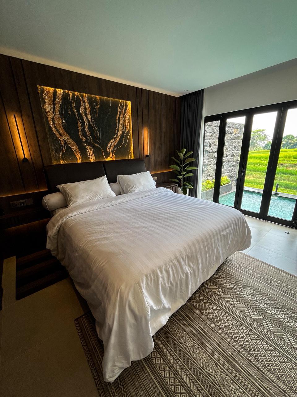 3 Bedroom Villa Rice Field view in Ubud - 2