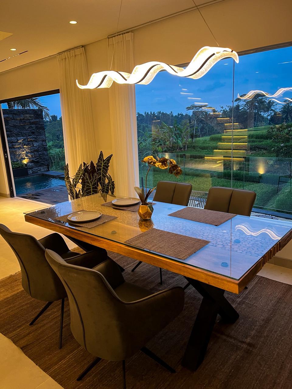 3 Bedroom Villa Rice Field view in Ubud - 4