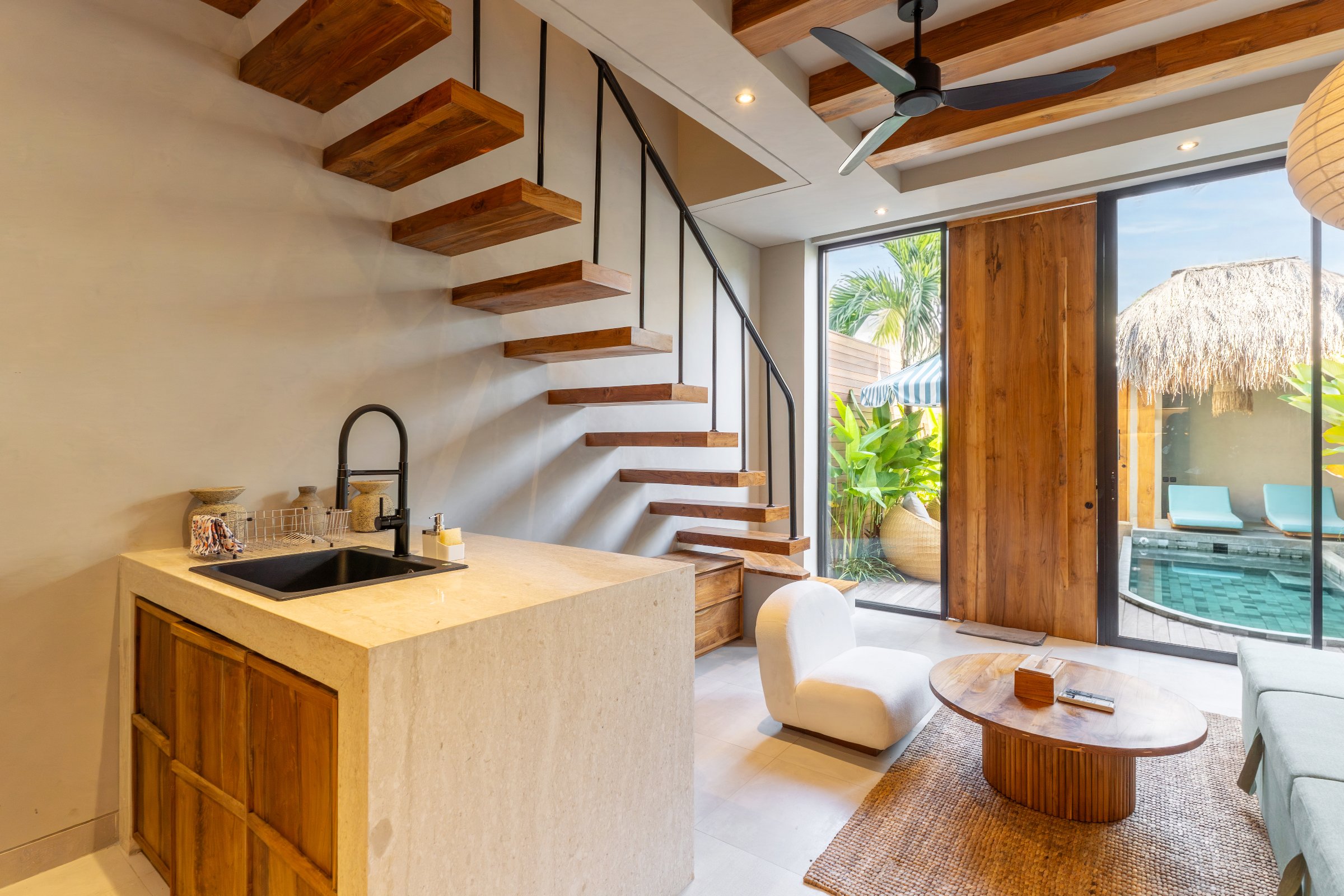 Mezzanine 1-Bedroom Studio Villa Just Minutes from Padang Padang Beach - 5