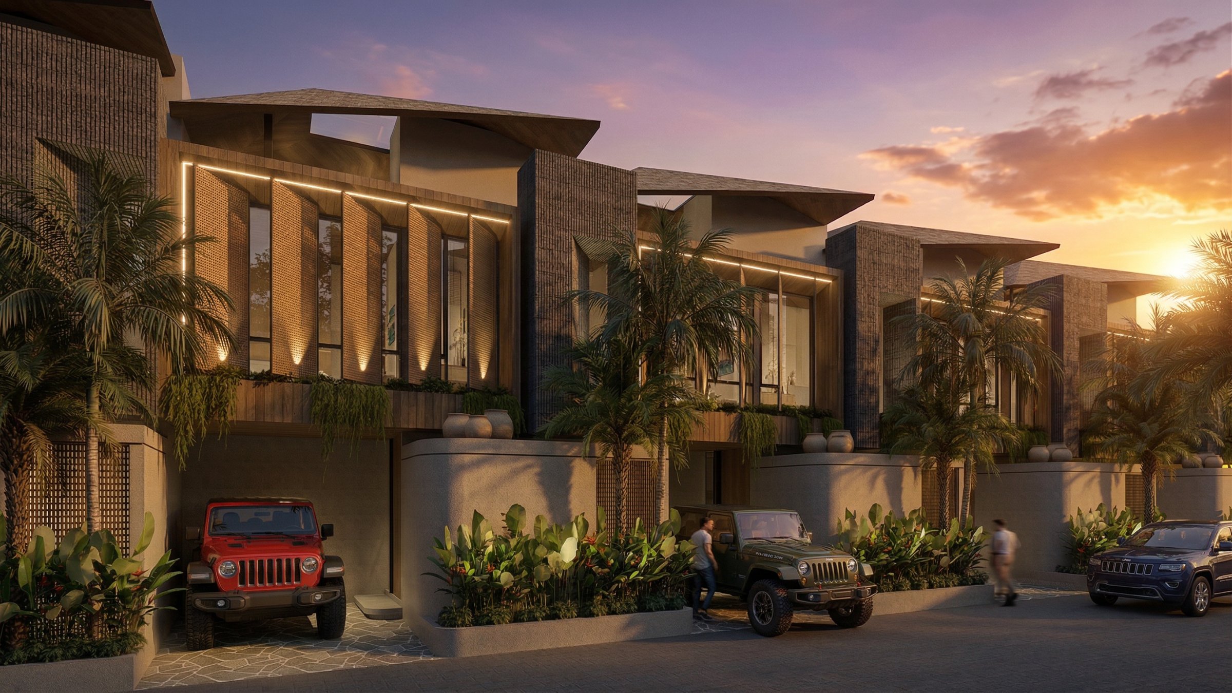 2 & 3 BR Villas with Ocean, Mountain & City Views in Ungasan