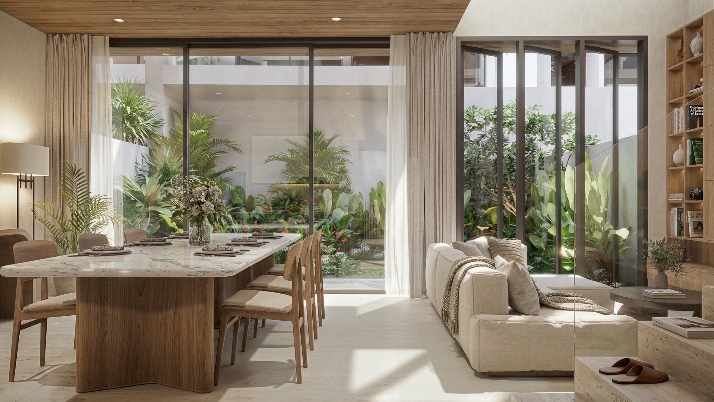 2 & 3 BR Villas with Ocean, Mountain & City Views in Ungasan - 3