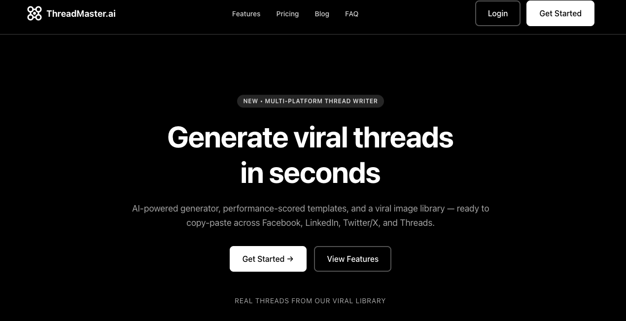 ThreadMaster - AI Thread Generator