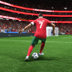 Step Over - Technique used in EA FC 25 game
