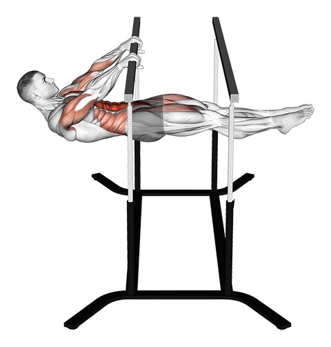 Ejercicio Front Lever Elevación