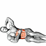 Ejercicio Abdominales Cortos Oblicuos