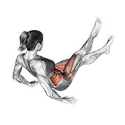 Ejercicio Abdominales Tijera
