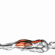 Ejercicio Levantamiento de Piernas Tumbado