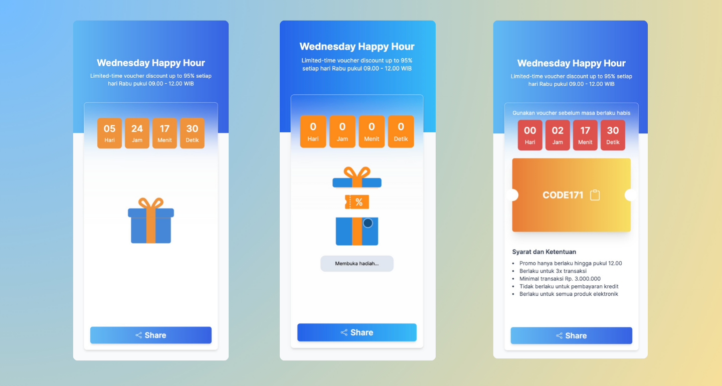 Happy Hour Voucher
